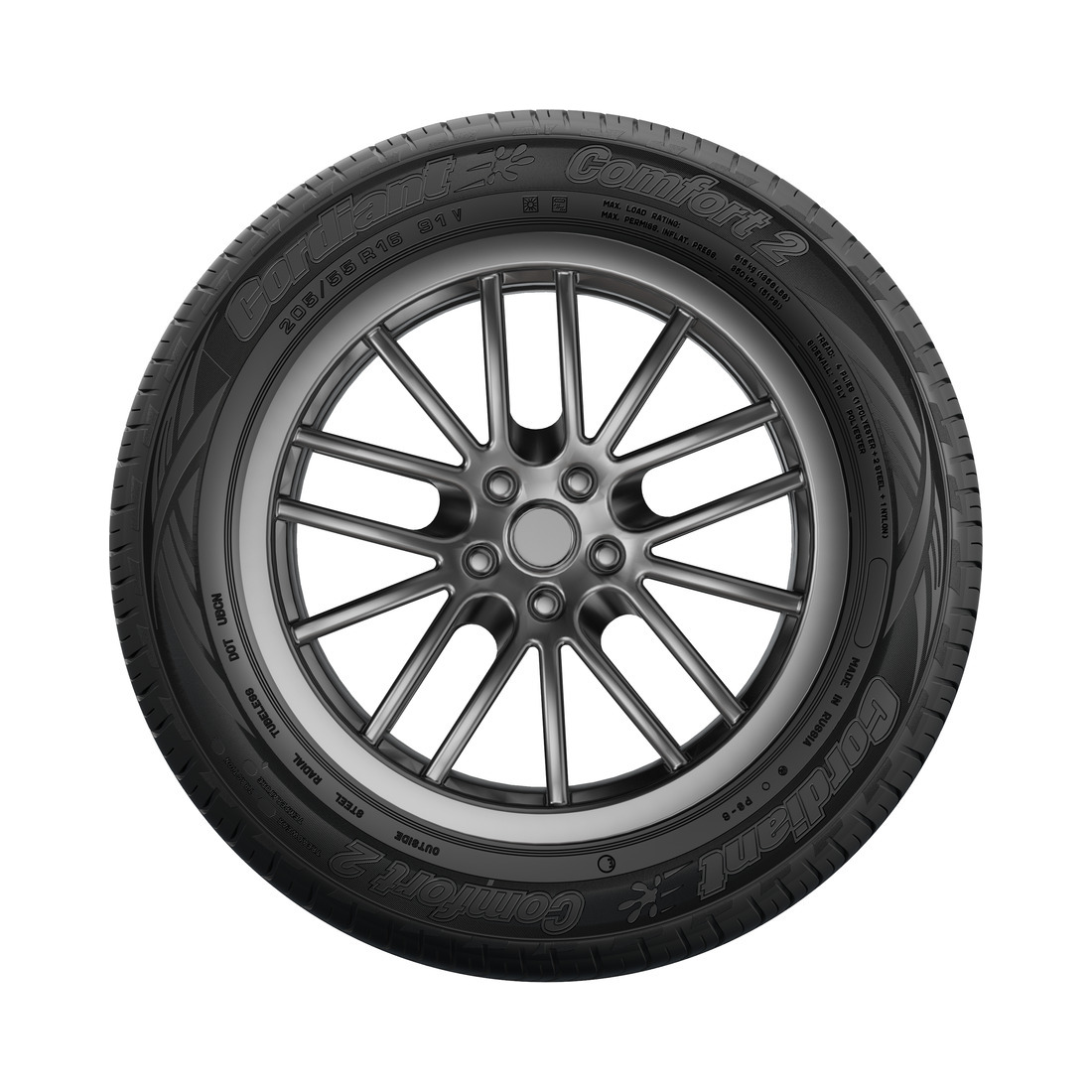 175/65  R14  Cordiant Comfort 2 86H Вид 1